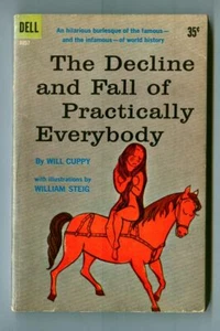 DECLINE and FALL of PRACTICALLY EVERYBODY by Will Cuppy! Vintage 1959 Dell PB! - Picture 1 of 2