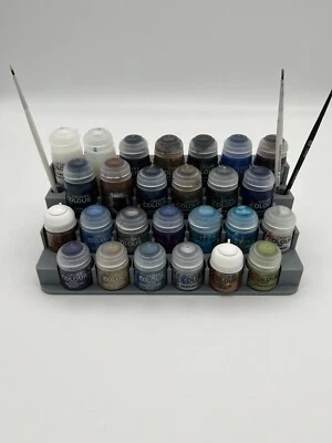 Paint Rack/Holder for 26 Games Workshop/Citadel Paints. Warhammer, Miniatures