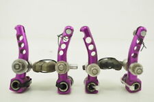 Vintage Cantilever Bicycle Brake Calipers Set Front/Rear Anodized Purple