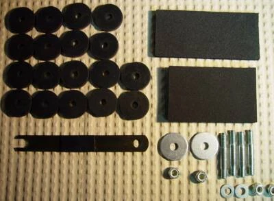 Norton Commando 850, 1973-74 STEEL INTERSTATE Fuel Tank Mounting KIT. OEM - Image 1 of 4