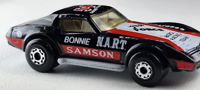 1979 Matchbox Superfast Chevrolet Corvette NART Samson No. 62 Black scale 1/65 - Image 1 of 4