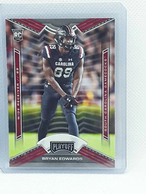 Bryan Edwards 2020 Panini Chronicles Draft Picks Playoff RC #11 South Carolina - Image 1 of 2