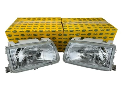 SET HELLA Hauptscheinwerfer VW Polo 6N1 links + rechts für elektrische LWR 94-99 - Bild 1 von 4