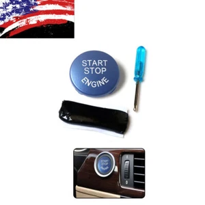 For BMW 3 5 Series Classic X1 X3 Button Start Stop Engine Ignition Replace Cover - Picture 1 of 10