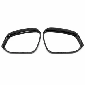 Rearview Side Mirror Rain Visor Cover Trim Chrome For Toyota RAV4 2019-2021 - Picture 1 of 20