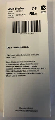 Conjunto base terminal Allen Bradley con punto de garantía E/S 1734-TB3 A 1734TB3 Foto 1 de 4