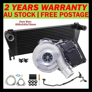 Upgrade Billet Turbo With Intercooler+Oil Feed Pipe For Ford Ranger 2.2L 2015- - Picture 1 of 14