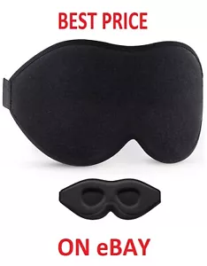 BEST PRICE ON EBAY LitBear 3D Sleep Mask Contoured Eyes Socket USA Stock New - Picture 1 of 5