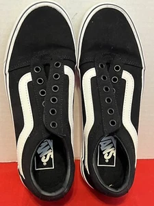 Vans Womens Off The Wall 500714 Black And White Casual Shoes Sneakers Size 7.5 - Picture 1 of 7
