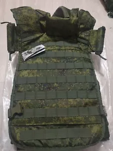 Conjunto Completo Chaleco Camuflaje Verde Tactical 6B45 EMR - Imagen 1 de 15