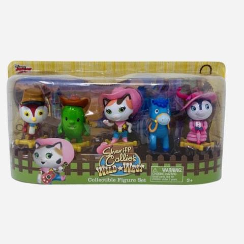 Disney Junior Sheriff Callie's Wild West Figure Pack Set Cake Toppers Cover