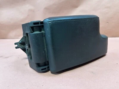 Apoio de braço console central BMW E36 325I M3 320I couro preto frontal fabricante de equipamento original 29K milhas - Imagem 1 de 4