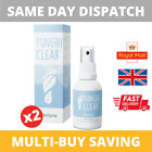 FunghiClear DeoSpray 50ml - Lemongrass Deodoriser Odour  x2 Multi Pack EXP 10/23