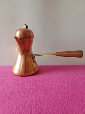 Mokkakanne mit Deckel Hagenauer Vintage um 1950 - Bild 1 von 4