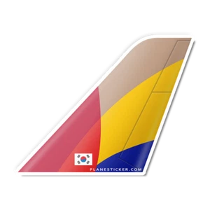 Asiana Airlines Tail - Picture 1 of 1