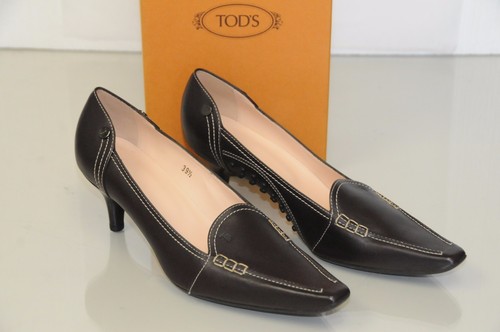 TOD’S Scarpe da guida nuove TOD'S Fondo Novak mocassini marrone scamosciato 39 5