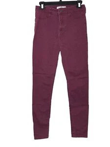 Hollister Jeans Burgundy Wine Denim Pants Women’s SZ 5R - Picture 1 of 4