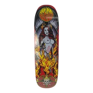 Benson Devil Woman deck Death Skateboards  Shovel POOL Shape 8.9" - Picture 1 of 7