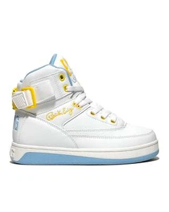 PATRICK EWING ATHLETICS WOMEN'S 33 HI ORION White/Sky Blue/Yellow 5RBE001-147 /p - Picture 1 of 4