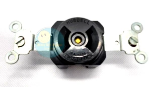 Hubbell 15A, 125V, Twist Lock Wall Outlet L1-15R, Heavy Duty Industrial - Picture 1 of 4