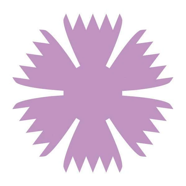 Couture Creations Secret Garden Chevron Bloom (55x55mm) Flower Die Cardmaking - image 1 of 1