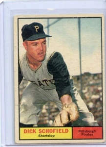 1961 Topps Dick Schofield Pittsburgh Pirates #453 ⭐️💥🎯 VG - Picture 1 of 2