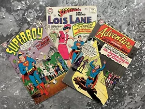 Superman (lote de 3 juegos) 1965-67, Lois Lane #61, Superboy #13, Adventure Comics #344 - Imagen 1 de 24