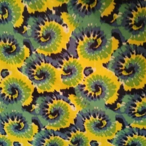 Anti Pill Fleece - Electric Tie Dye Swirl Pattern - Picture 1 of 2