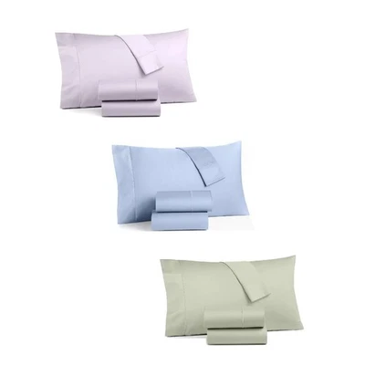 3 Conjuntos de Lençóis Charter Club Sleep Luxe 800 TC Algodão Queen WISTERIA + PISCINA + ALOE - Imagem 1 de 4