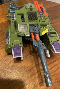 2001 Vintage Transformers Armada MEGATRON Green Battle Tank Missing Accessories - Picture 1 of 7