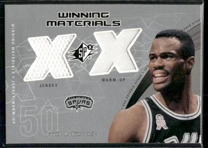 2002-03 SPx #DR-W David Robinson Winning Materials - Picture 1 of 2