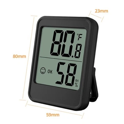 Ground Grabbing Design Digital Hygrometer with Temperature Humidity Measurement - Image 1 of 4