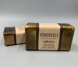 Bath & Body Works The Men's Shop Honorable Cleansing Bar Soap S/2 5 Oz #3000M - Picture 1 of 1