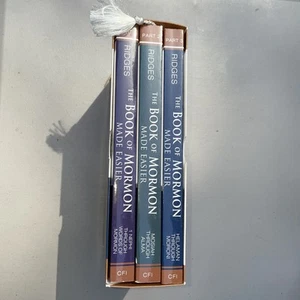 Book of Mormon Made Easier Set Of 3 With Chronological Chart - Imagen 1 de 9
