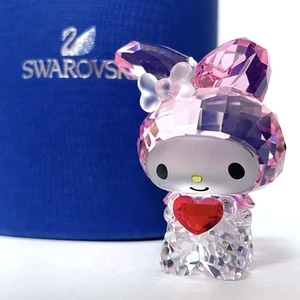 Swarovski My Melody Statuina Cristallo Cuore Rosso Edizione Limitata - Foto 1 di 11