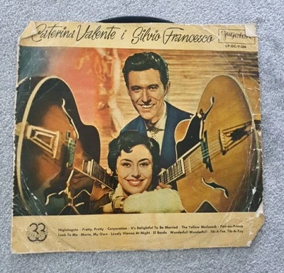 Caterina Valente Silvio Francesco ‎– The Many Voices Of (LP) Yugoslavia Rare  — 第 1/4 张图片