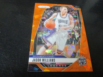 Cartão Panini PRIZM ORANGE LEGENDS #287 em perfeito estado JASON WILLIAMS (sac kings) 2024/25 - Imagem 1 de 2