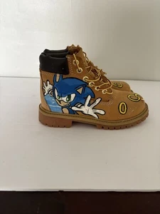 Timberland Sonic The Hedgehog Boots - Big Kids Sz 1 - Picture 1 of 8