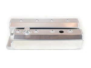 Canton 65-206 Fabricated Aluminum Valve Covers Tall with Billet Oil Cap - Pair - Picture 1 of 1