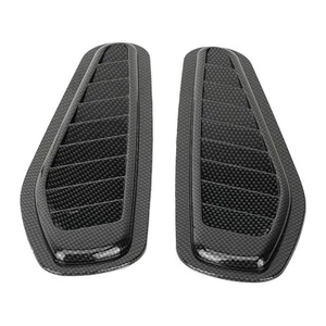 Car Intake Scoop Bonnet Vent Hood Air Vent Trim Decor Cover, 2pcs Universal C... - Picture 1 of 9