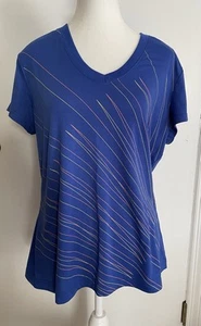 Women’s Fila Short Sleeve Blue Women's Top, XL - Picture 1 of 4