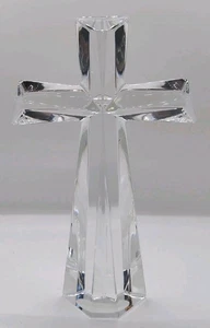 Bleikristall Kreuz Made in Czech Republic Telefloral Geschenk klar böhmischer Kristall - Bild 1 von 5