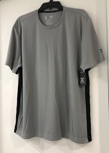 XERSION TRAIN Men's UPF50+ Training Tee Gray Short Sleeve Size XL NWT - Picture 1 of 7