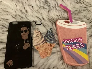 LOT OF 3 iPhone 6/6s Kardashian Casetify Cases Ice Cream Unicorn Tears - Picture 1 of 4