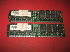 2x 16MB=32MB PS/2 72-pin EDO-Ram 60ns LGS Arbeitsspeicher 100%ok von 1997 - Bild 1 von 2