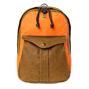 Filson Journeyman Backpack Tan/Orange New with tag sealed in Filson Box - Picture 1 of 5