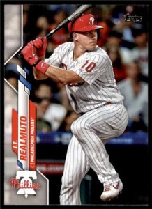 2020 Topps Series 1 Base #220 J.T. Realmuto - Philadelphia Phillies
