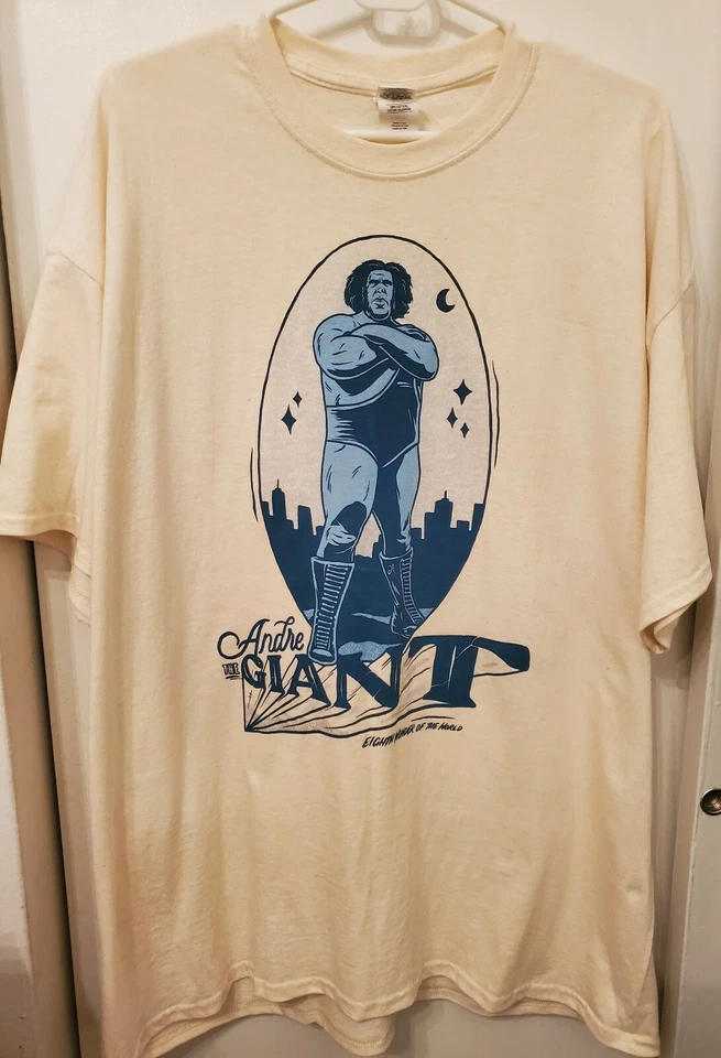 Camisa De Colección Andre The Giant 2XL Lucha Libre WWE Foto 1 de 4