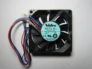 NIDEC D07R-12T2L A MR fan 12V 0.08A 70*70*15mm 3pin - Picture 1 of 2