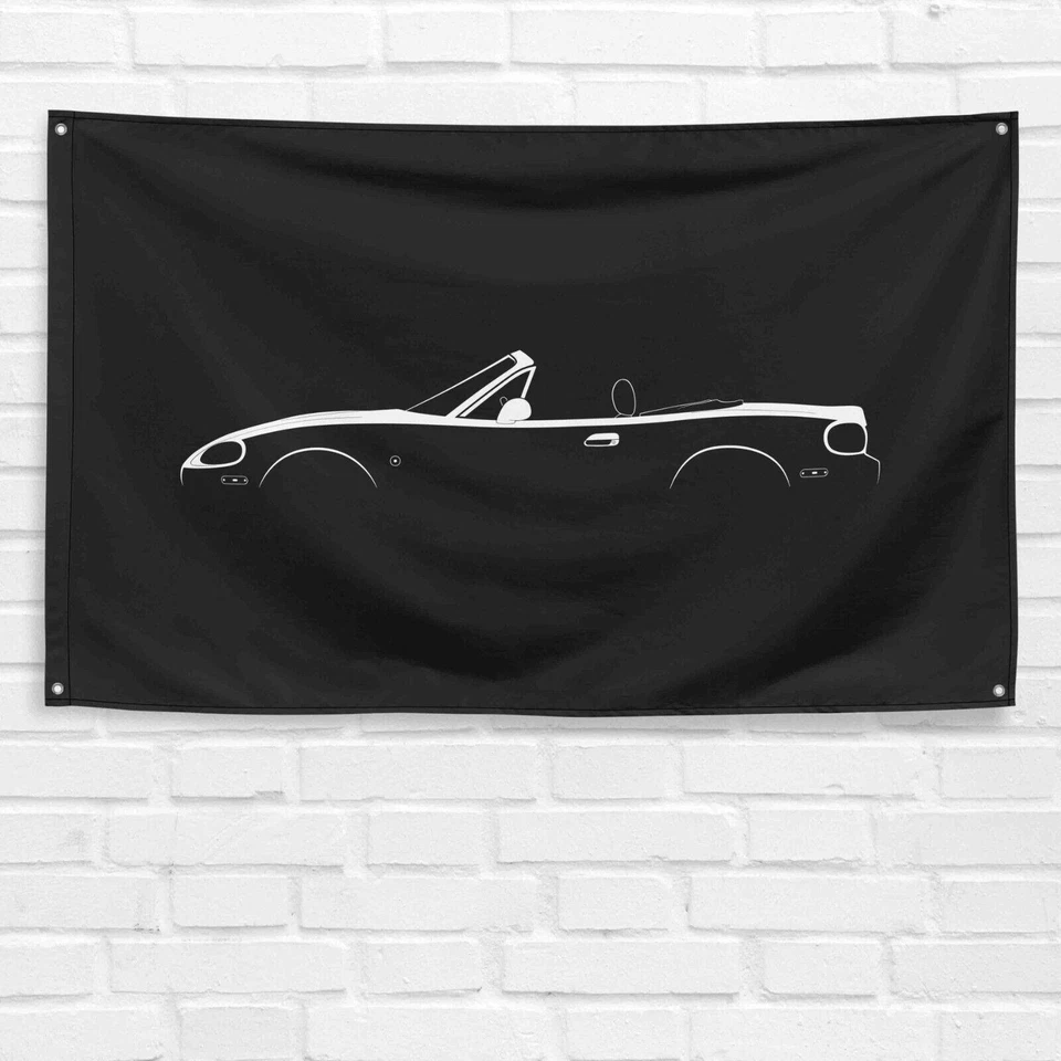 For Mazda MX-5 Miata NB 1998-2005 Fans 3x5 ft Flag Banner Gift Birthday - Изображение 1 из 1